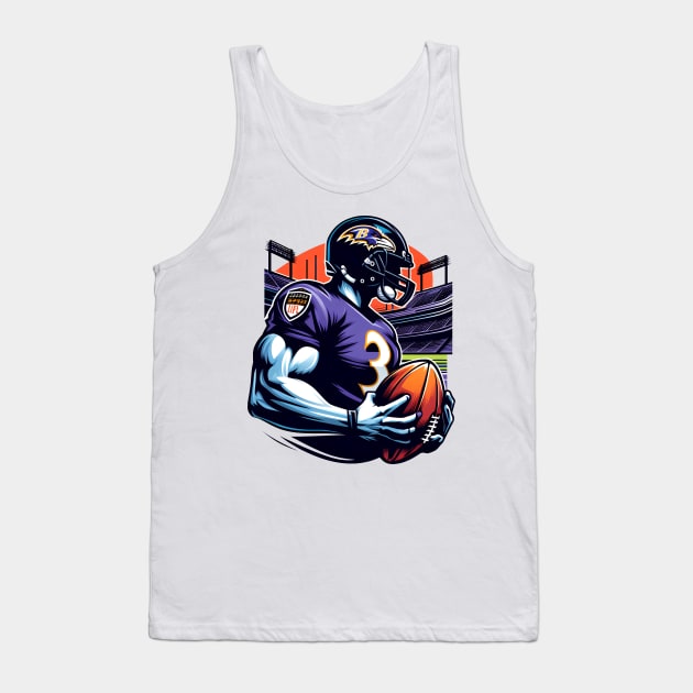 Baltimore Ravens 002 Tank Top by romancenemy